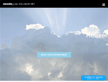 Tablet Screenshot of heavencanyouhearme.com